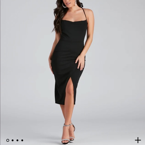 Brand New Windsor High Slit Dress - Picture 3 of 4